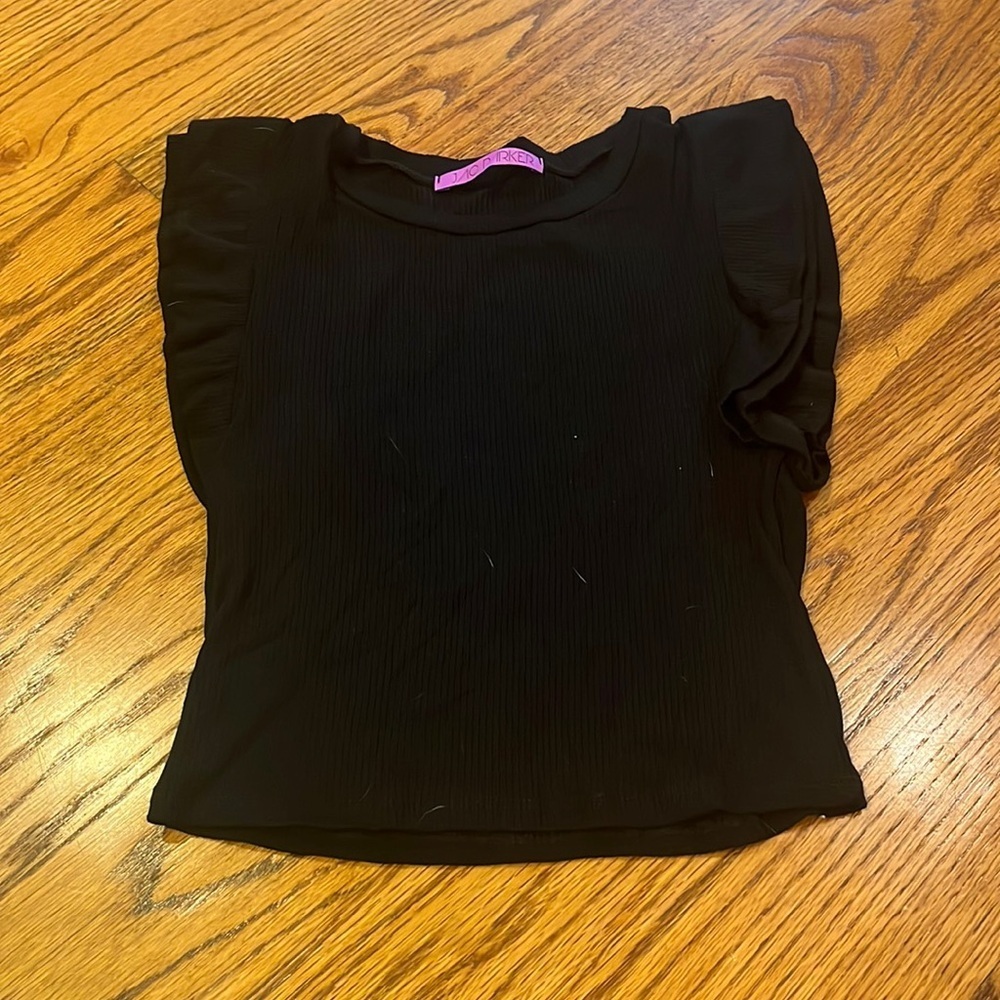 Jac Parker Woman’s Black Short Sleeve Size S